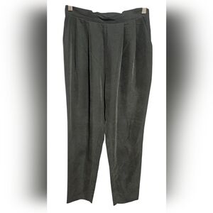 Play By pushBOTTON Pleated Green Slacks S/M